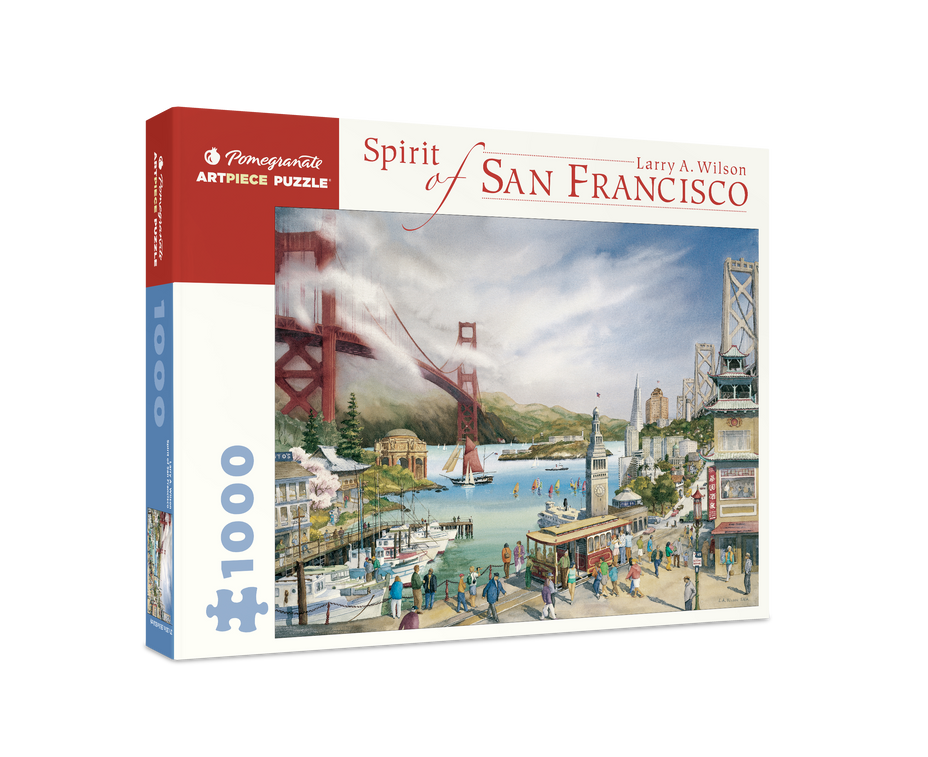 Pomegranate - Larry A. Wilson: Spirit of San Francisco - 1000 Piece Jigsaw Puzzle