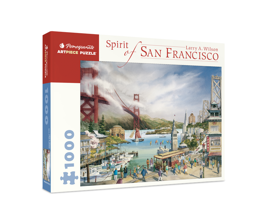 Spirit of San Francisco by Larry A. Wilson – 1000 Piece Jigsaw Puzzle (Pomegranate)