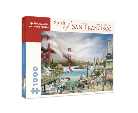 Spirit of San Francisco by Larry A. Wilson – 1000 Piece Jigsaw Puzzle (Pomegranate)