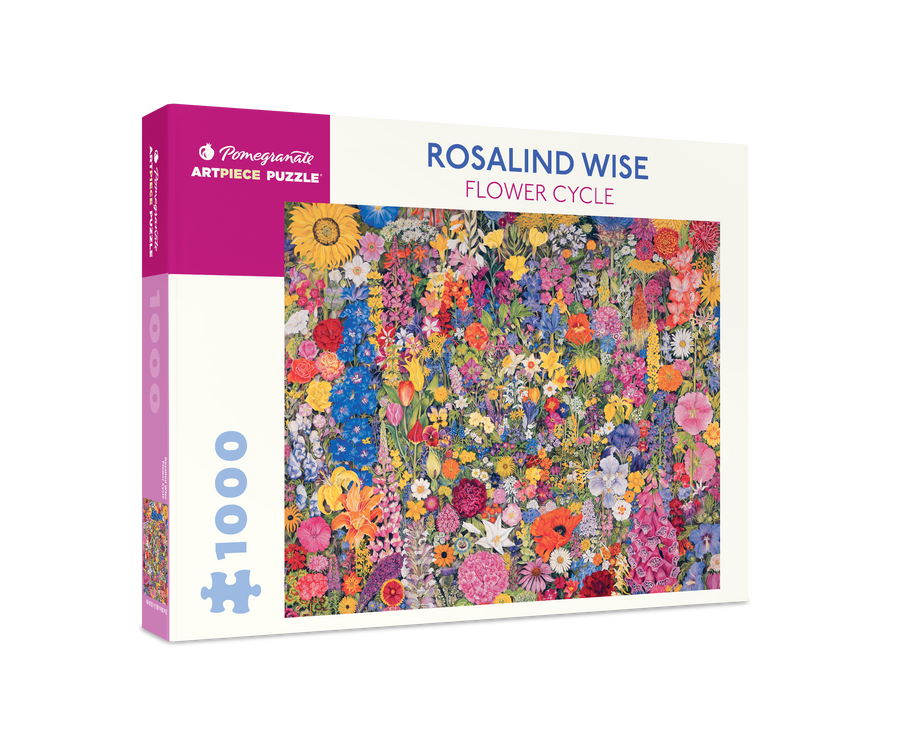 Pomegranate - Rosalind Wise: Flower Cycle - 1000 Piece Jigsaw Puzzle