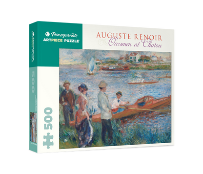 Pomegranate - Auguste Renoir: Oarsmen at Chatou - 500 Piece Jigsaw Puzzle