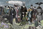 1000 Piece Jigsaw Puzzle by Edward Gorey (Pomegranate)