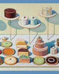 Cakes & Pies by Wayne Thiebaud – 1000 Piece Jigsaw Puzzle (Pomegranate)