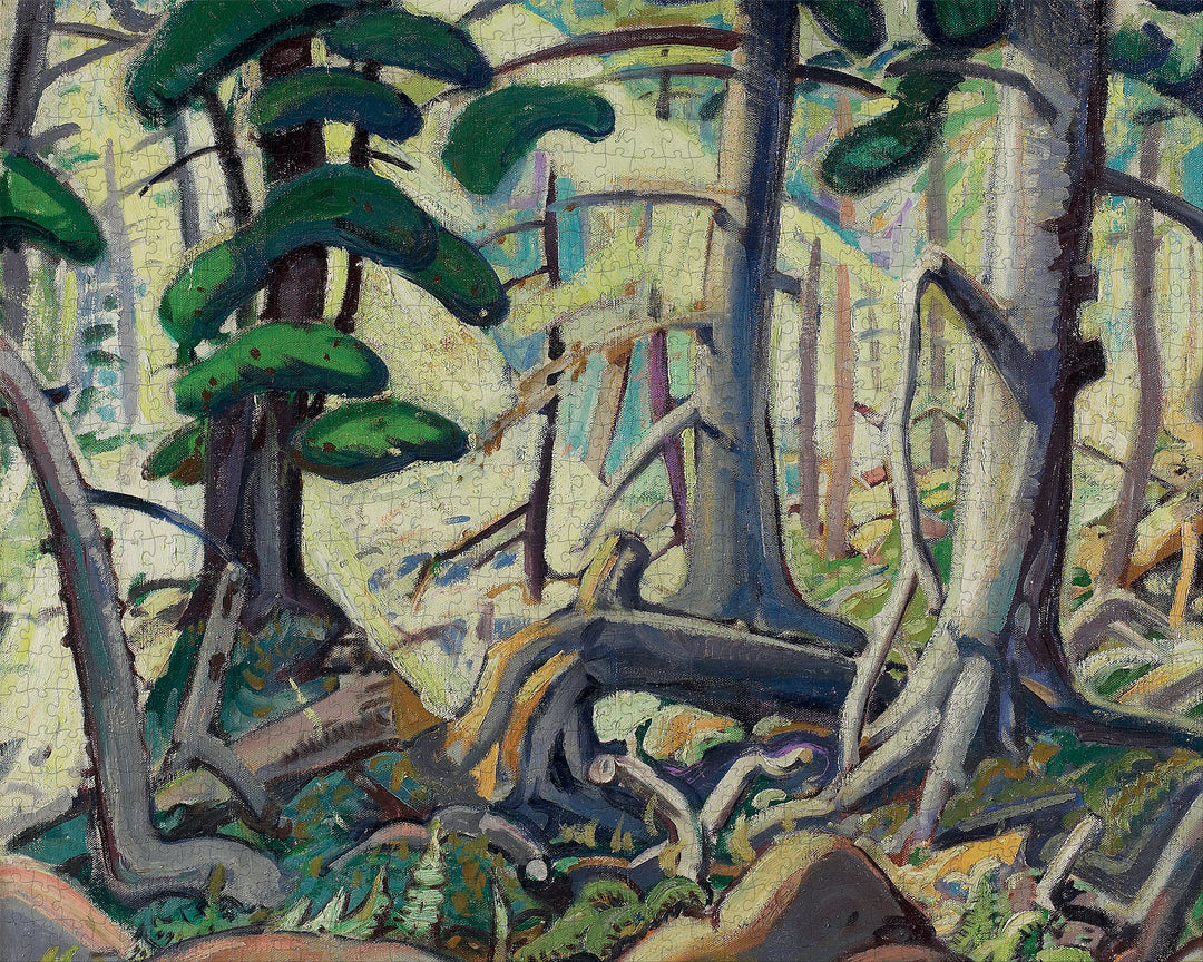 Sunlight in a Wood by Arthur Lismer – 1000 Piece Jigsaw Puzzle (Pomegranate)