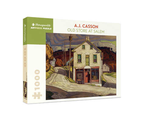 Old Store at Salem by A.J. Casson – 1000 Piece Jigsaw Puzzle (Pomegranate)