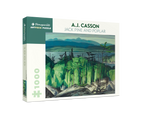 Jack Pine and Poplar by A.J. Casson – 1000 Piece Jigsaw Puzzle (Pomegranate)