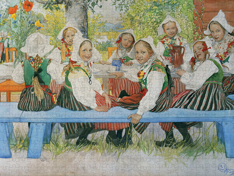 Kersti’s Birthday by Carl Larsson – 500 Piece Jigsaw Puzzle (Pomegranate)