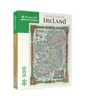 Story Map of Ireland – 500 Piece Jigsaw Puzzle (Pomegranate)