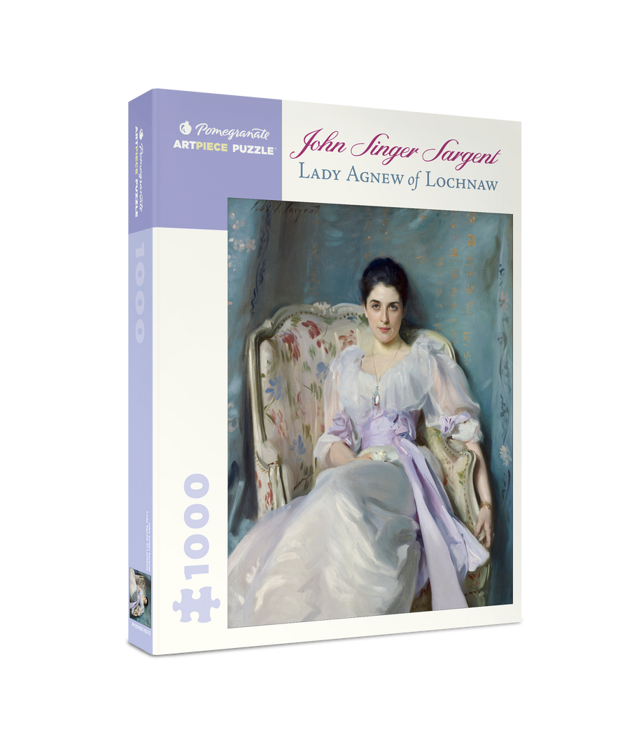 Lady Agnew of Lochnaw by John Singer Sargent – 1000 Piece Jigsaw Puzzle (Pomegranate)