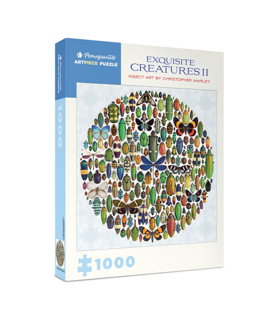 Pomegranate - Exquisite Creatures II: Insect Art by Christopher Marley - 1000 Piece Jigsaw Puzzle