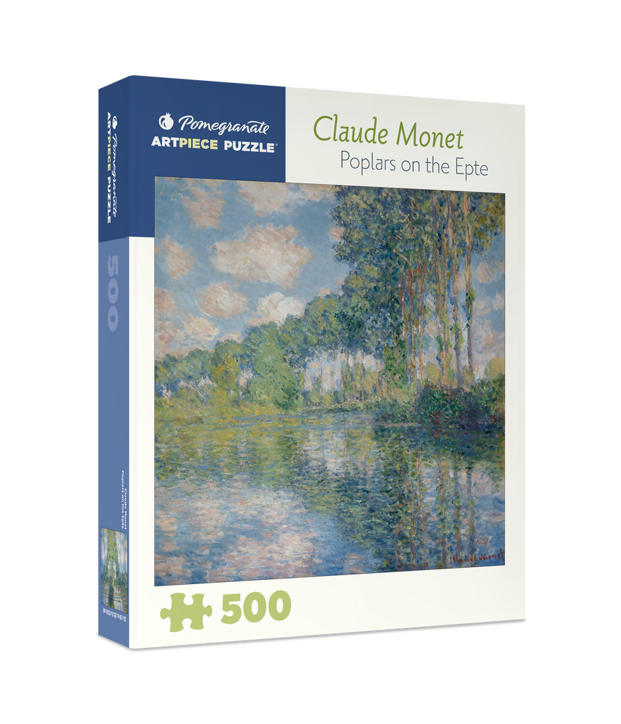 Pomegranate - Claude Monet: Poplars on the Epte - 500 Piece Jigsaw Puzzle
