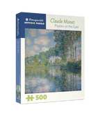 Poplars on the Epte by Claude Monet – 500 Piece Jigsaw Puzzle (Pomegranate)