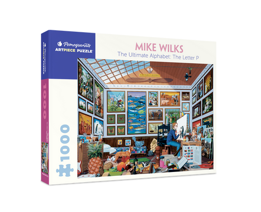 Pomegranate - Mike Wilks: The Ultimate Alphabet: The Letter P - 1000 Piece Jigsaw Puzzle