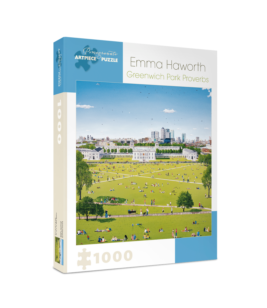 Greenwich Park Proverbs by Emma Haworth – 1000 Piece Jigsaw Puzzle (Pomegranate)