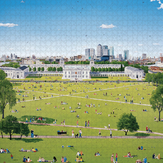 Pomegranate - Emma Haworth: Greenwich Park Proverbs - 1000 Piece Jigsaw Puzzle