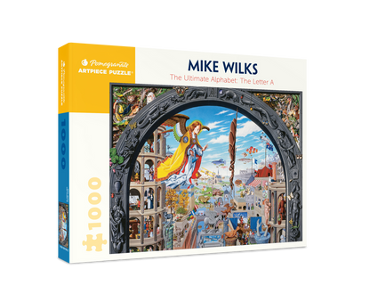 Pomegranate - Mike Wilks: The Ultimate Alphabet: The Letter A - 1000 Piece Jigsaw Puzzle