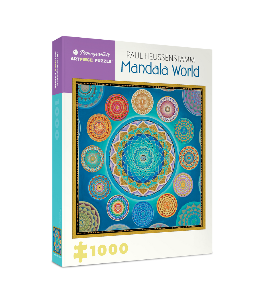 Pomegranate - Paul Heussenstamm: Mandala World - 1000 Piece Jigsaw Puzzle