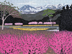 Flowers in Village by Kazuyuki Ohtsu – 500 Piece Jigsaw Puzzle (Pomegranate)