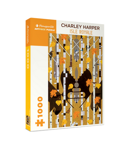 Pomegranate - Charley Harper: Isle Royale - 1000 Piece Jigsaw Puzzle