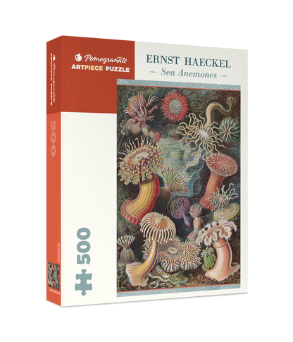 Pomegranate - Ernst Haeckel: Sea Anemones - 500 Piece Jigsaw Puzzle