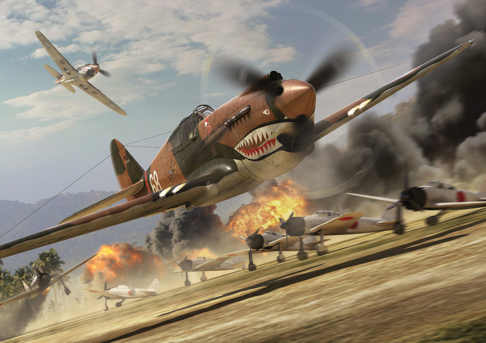 Airfix Curtiss P-40B Warhawk – 1000 Piece Jigsaw Puzzle (Kidicraft)