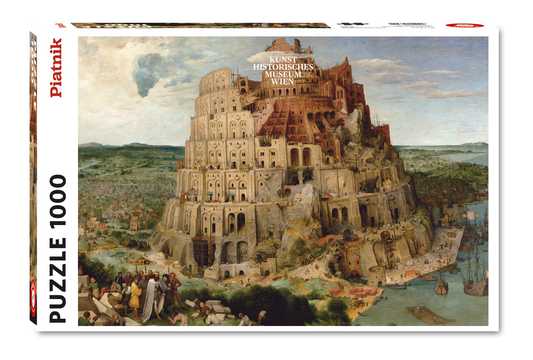 Piatnik - Breugel - Tower of Babel - 1000 Piece Jigsaw Puzzle