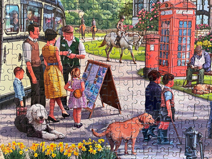 Gibsons - Boarding the Bus - 1000 Piece Jigsaw Puzzle