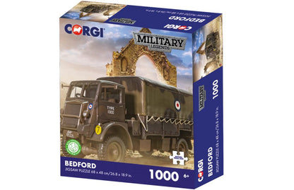 Kidicraft - Corgi Bedford Lorry - 1000 Piece Jigsaw Puzzle