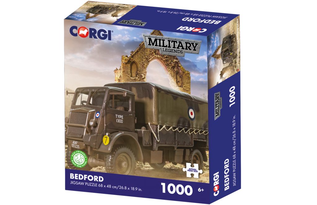 Corgi Bedford Lorry – 1000 Piece Jigsaw Puzzle (Kidicraft)