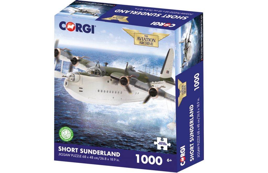 Kidicraft - Corgi Short Sunderland - 1000 Piece Jigsaw Puzzle