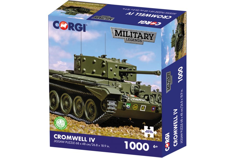 Corgi Cromwell IV – 1000 Piece Jigsaw Puzzle (Kidicraft)