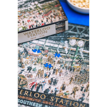 Gibsons - Waterloo Station - 1000 Piece Jigsaw Puzzle