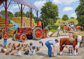 A Busy Farmyard – 500 Piece Jigsaw Puzzle (Gibsons)