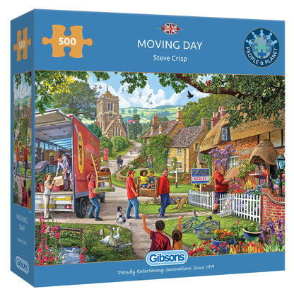 Gibsons - Moving Day - 500 Piece Jigsaw Puzzle