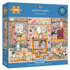 Hetty's Hats – 500 Piece Jigsaw Puzzle (Gibsons)