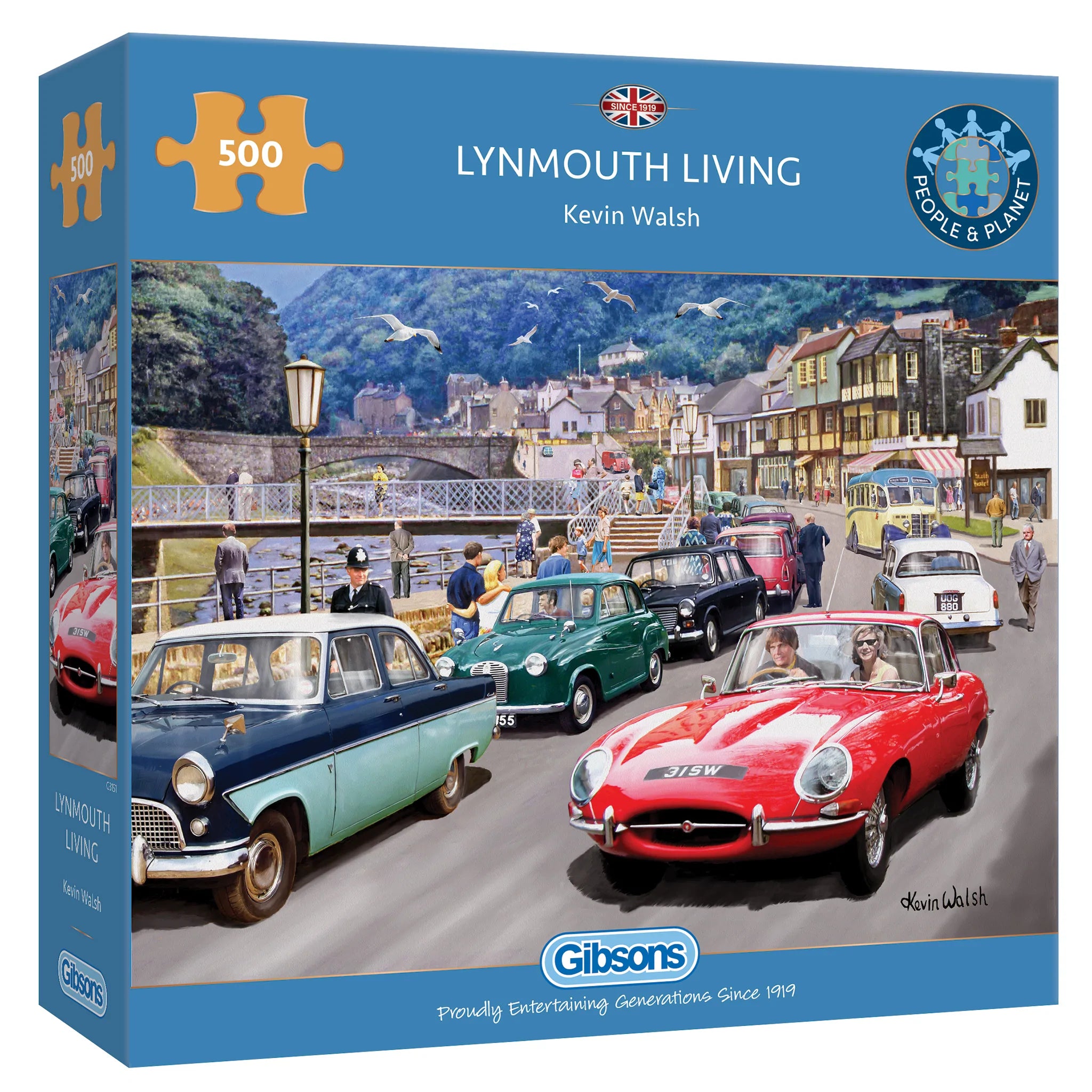 Lynmouth Living – 500 Piece Jigsaw Puzzle (Gibsons)