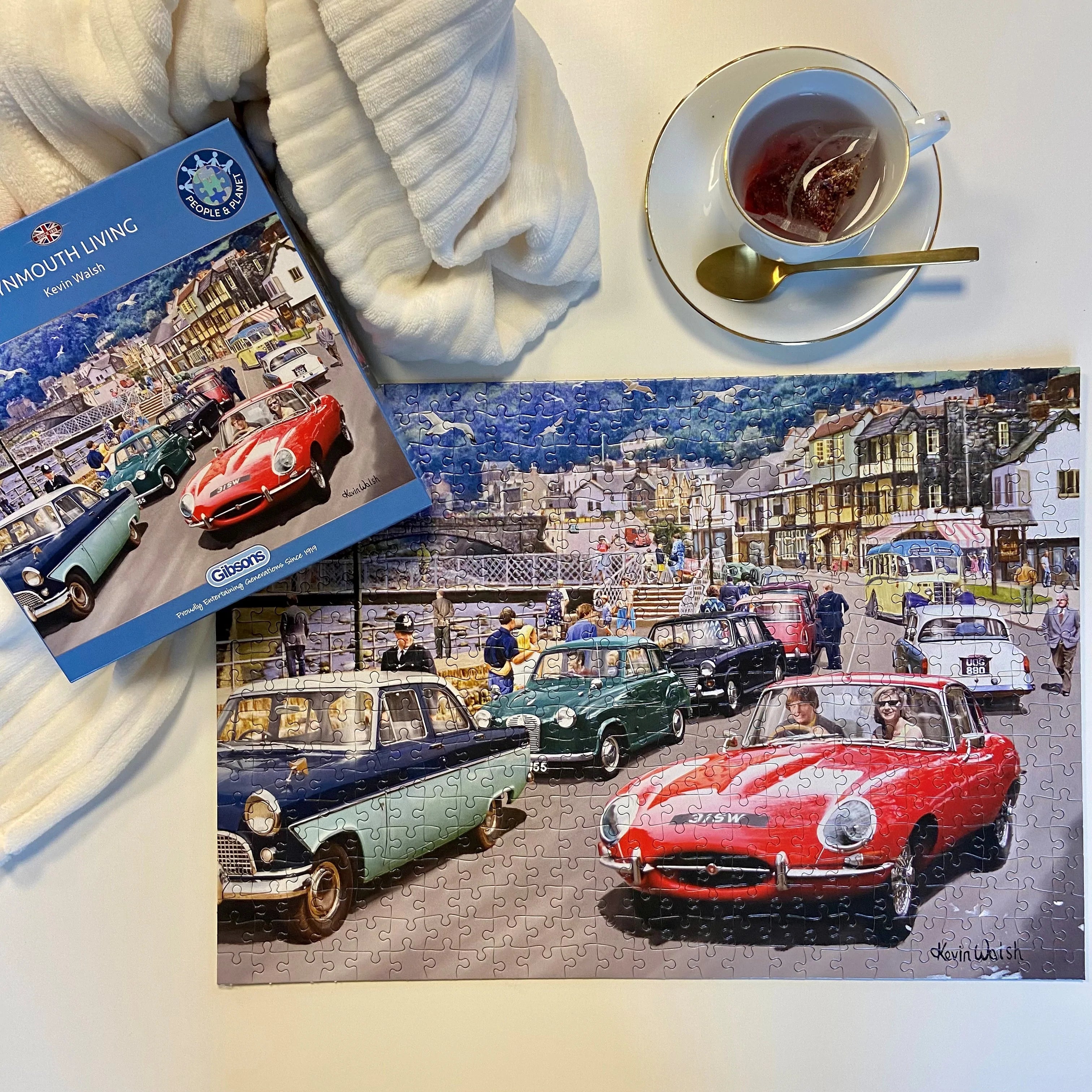 Lynmouth Living – 500 Piece Jigsaw Puzzle (Gibsons)