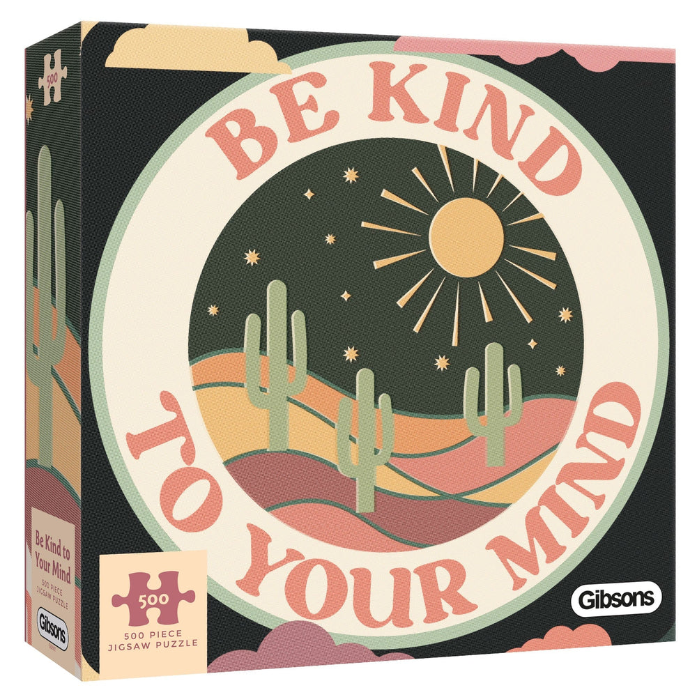 Be Kind to Your Mind – 500 Piece Jigsaw Puzzle (Gibsons)