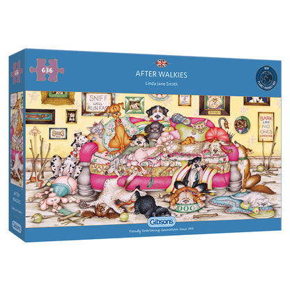 Gibsons - After Walkies - 636 Piece Jigsaw Puzzle