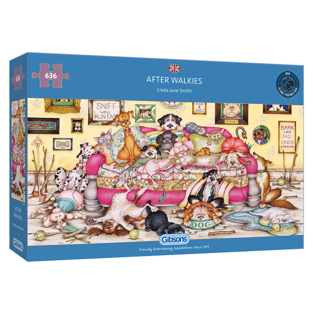 After Walkies – 636 Piece Jigsaw Puzzle (Gibsons)