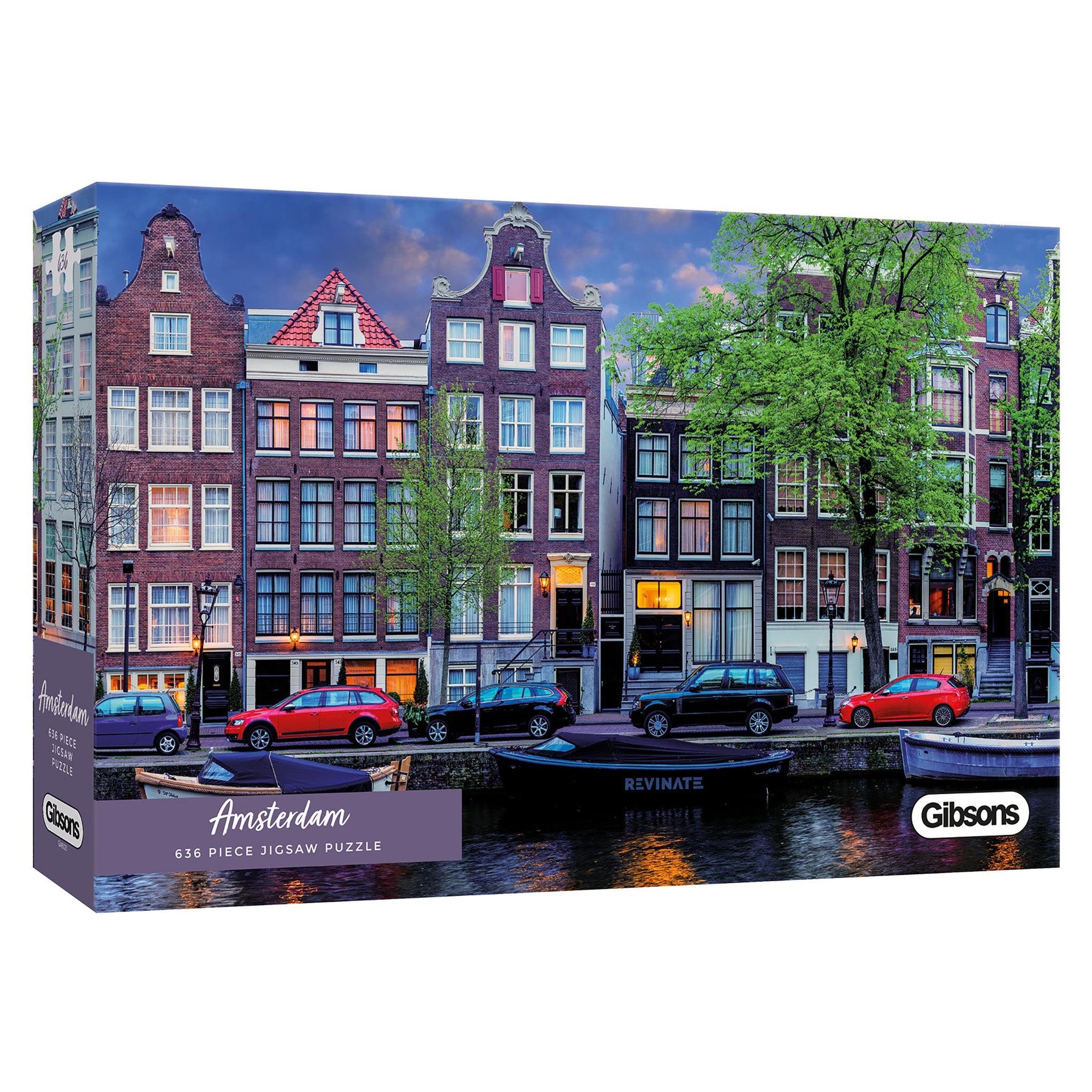 Amsterdam – 636 Piece Jigsaw Puzzle (Gibsons)