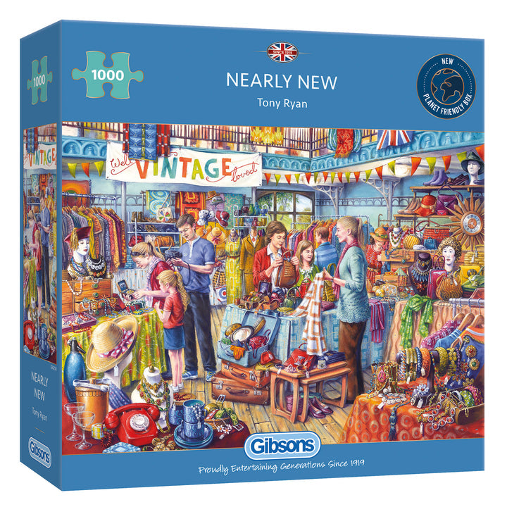Nearly New – 1000 Piece Jigsaw Puzzle (Gibsons)