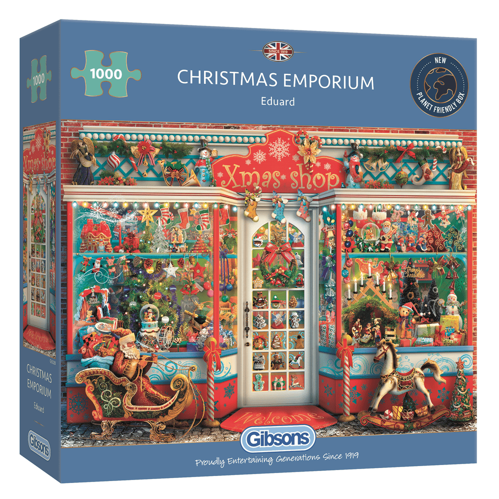 Christmas Emporium – 1000 Piece Jigsaw Puzzle (Gibsons)