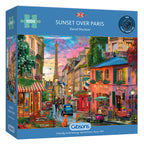 Sunset over Paris – 1000 Piece Jigsaw Puzzle (Gibsons)