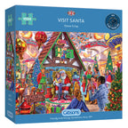 Visit Santa – 1000 Piece Jigsaw Puzzle (Gibsons)