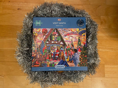 Gibsons - Visit Santa - 1000 Piece Jigsaw Puzzle