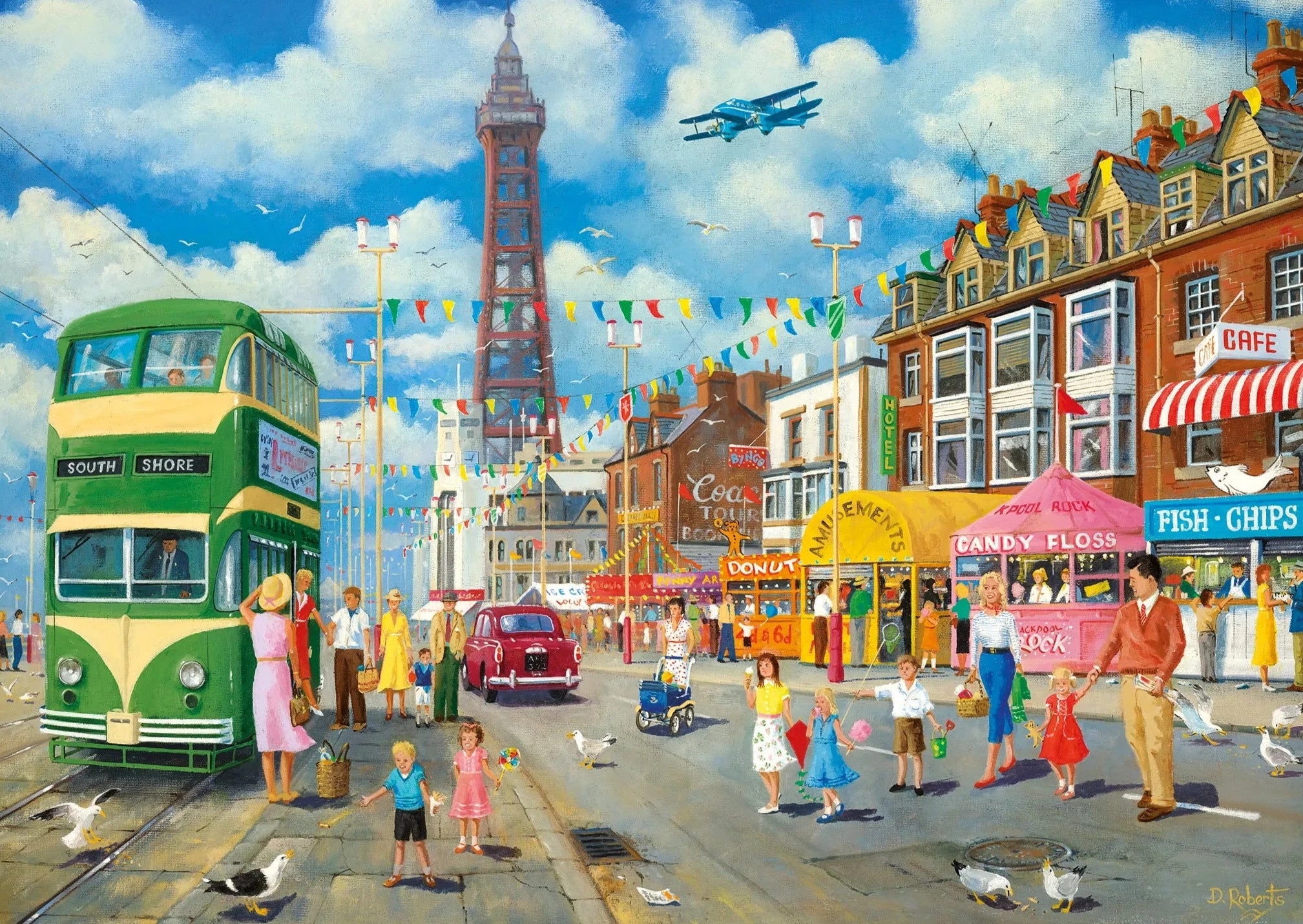 Blackpool Promenade – 1000 Piece Jigsaw Puzzle (Gibsons)