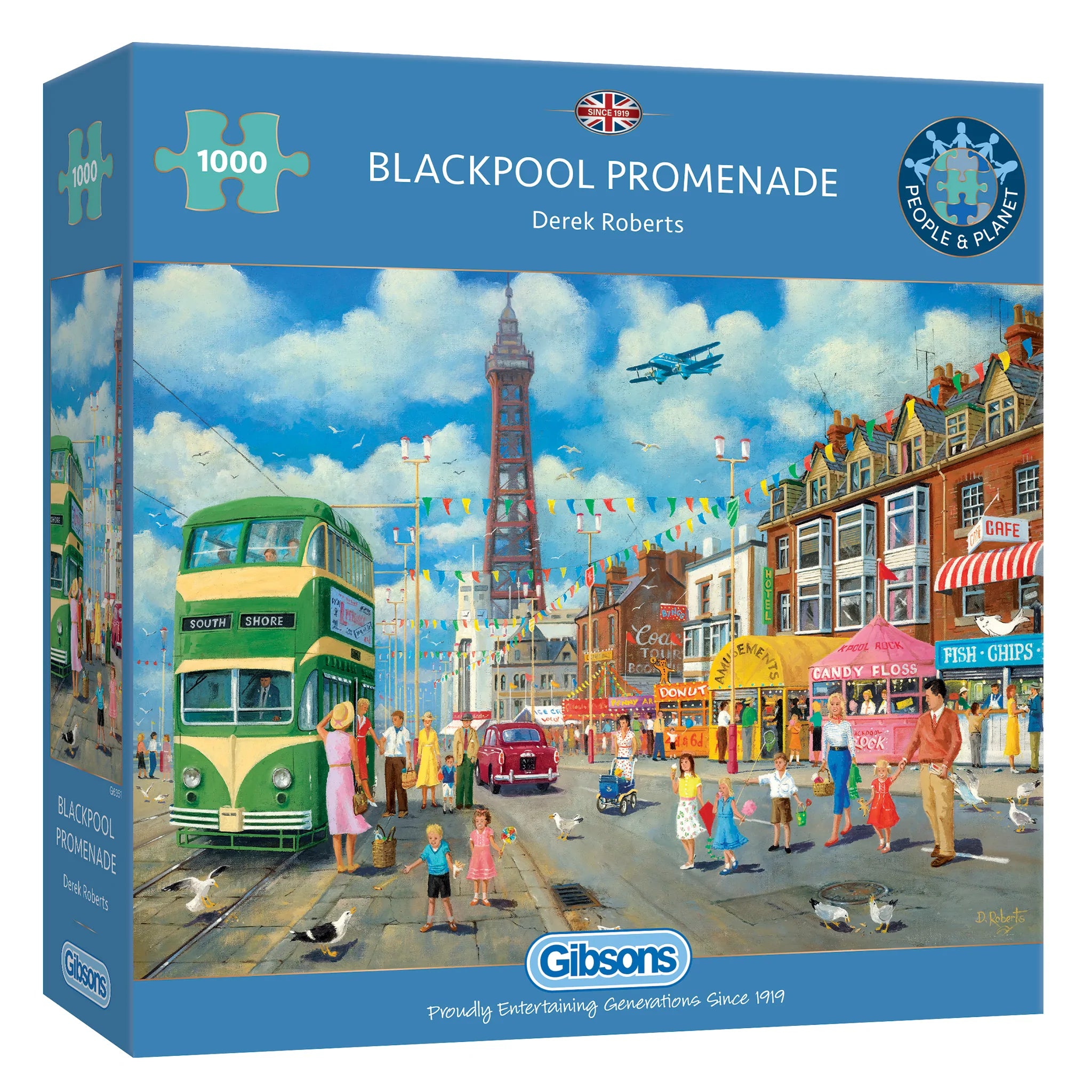 Blackpool Promenade – 1000 Piece Jigsaw Puzzle (Gibsons)