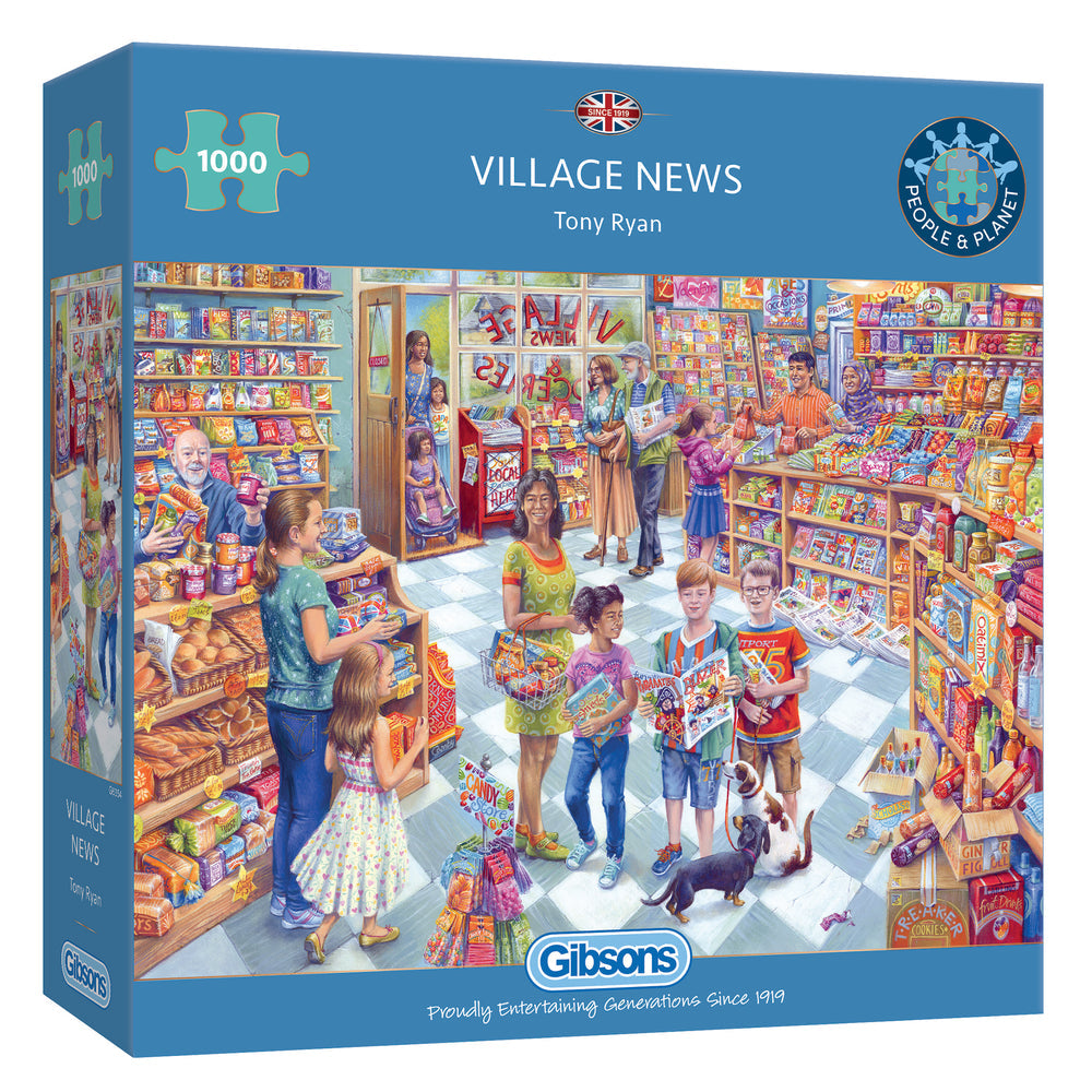 Village News – 1000 Piece Jigsaw Puzzle (Gibsons)