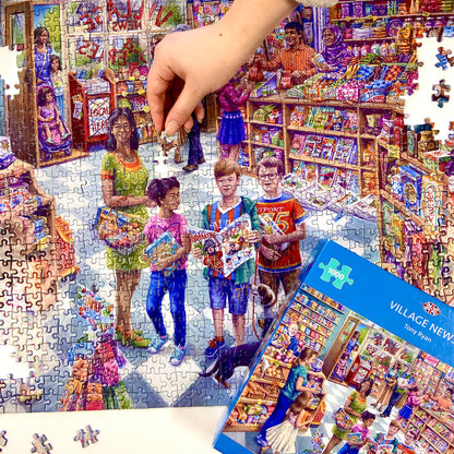 Gibsons - Village News - 1000 Piece Jigsaw Puzzle